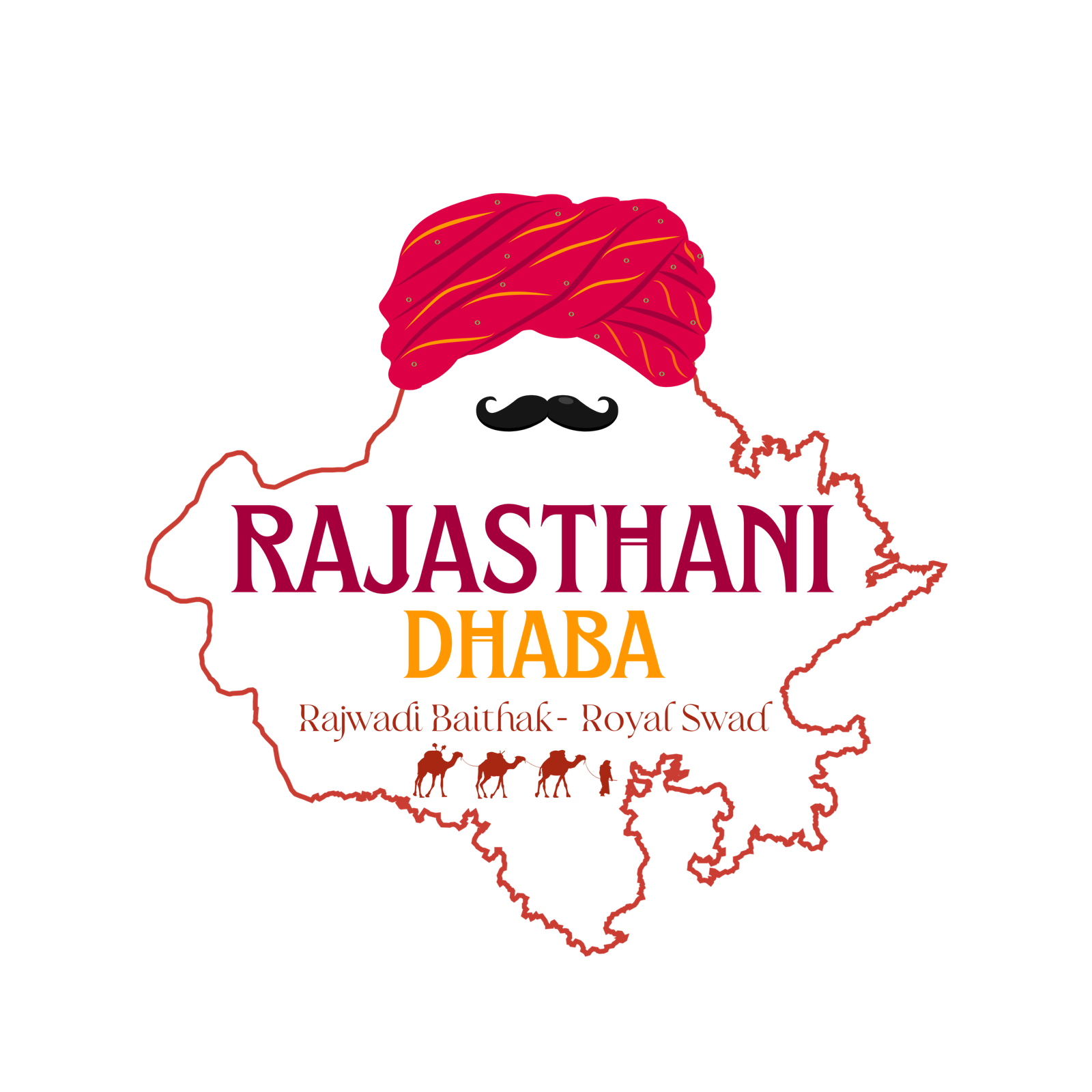 Rajasthani Dhaba Logo